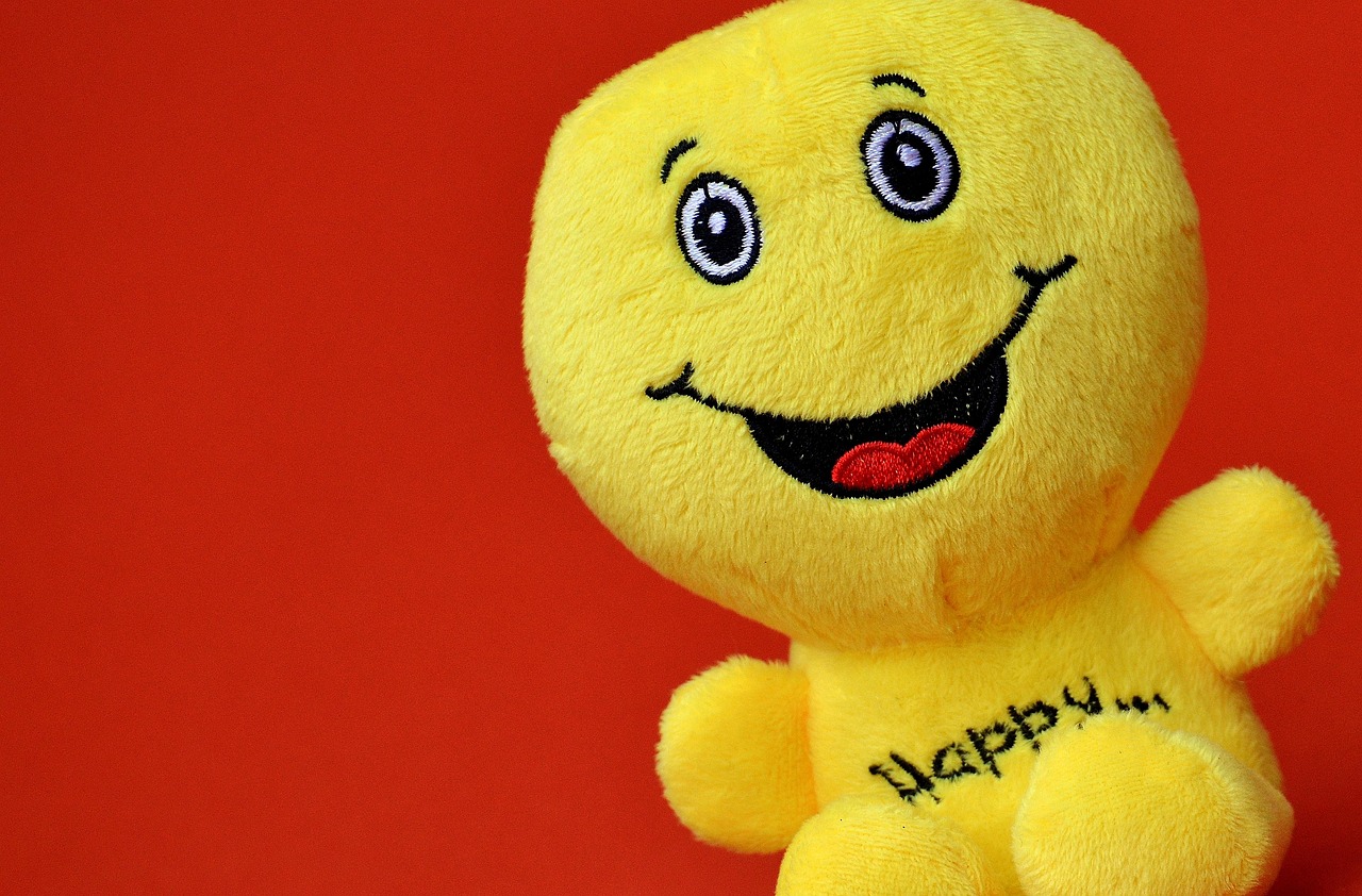 smiley, happy, fun, cute, emotion, funny, plush, keep smiling, emoticon